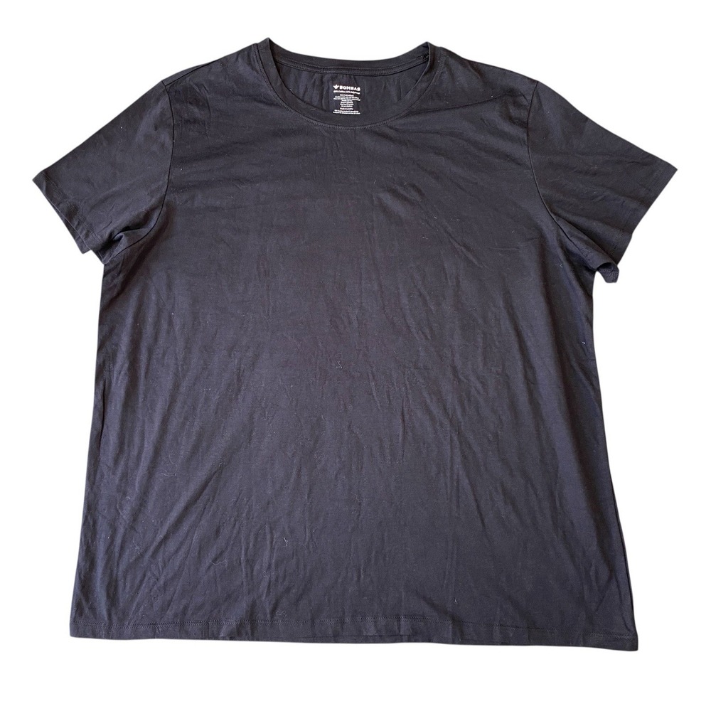 Bombas Bee Better T-Shirt Men's XL Black Cotton Blend Minimalist Athleisure
